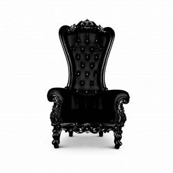 Black Throne Chair Rental