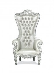 Silver Throne Chair Rental