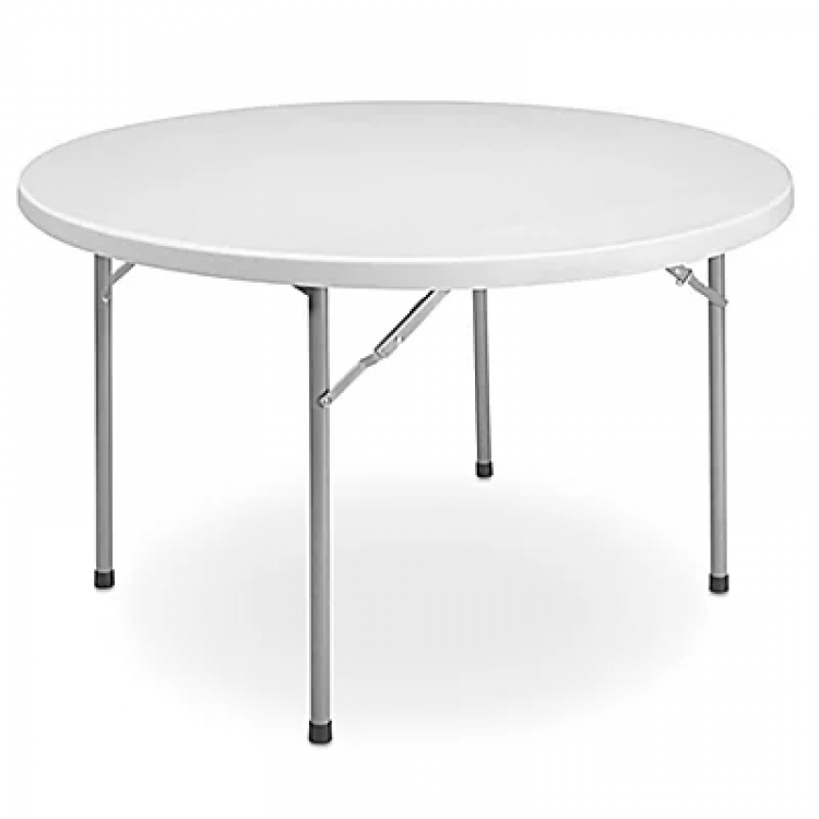 Round 5FT Resin Table Rental