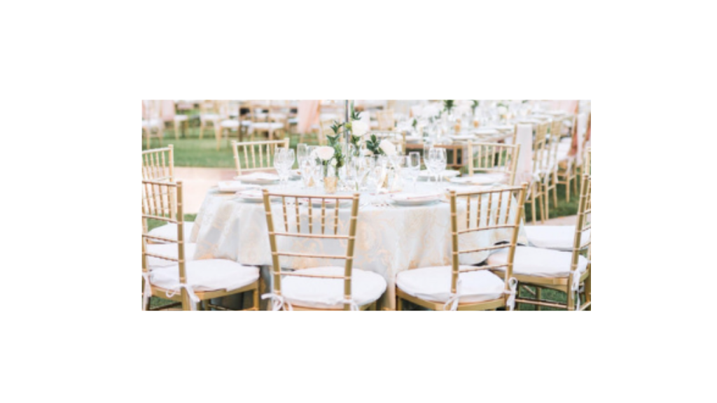 Elegant White Tables and Chairs Rentals in Farmington Hills, MI