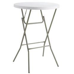 Cocktail Table, High Top Table, 32in Round Table Rental with