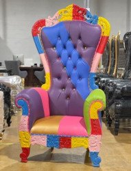 Rainbow Throne Chair Rental