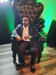 FB IMG 1714307247994 1714307347 Black Throne Chair Rental