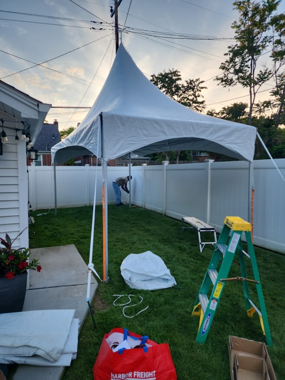 10 x 20 Frame Tent Rental